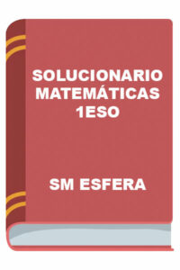 ▷ Solucionario Matemáticas 1 ESO SM Esfera PDF 2026