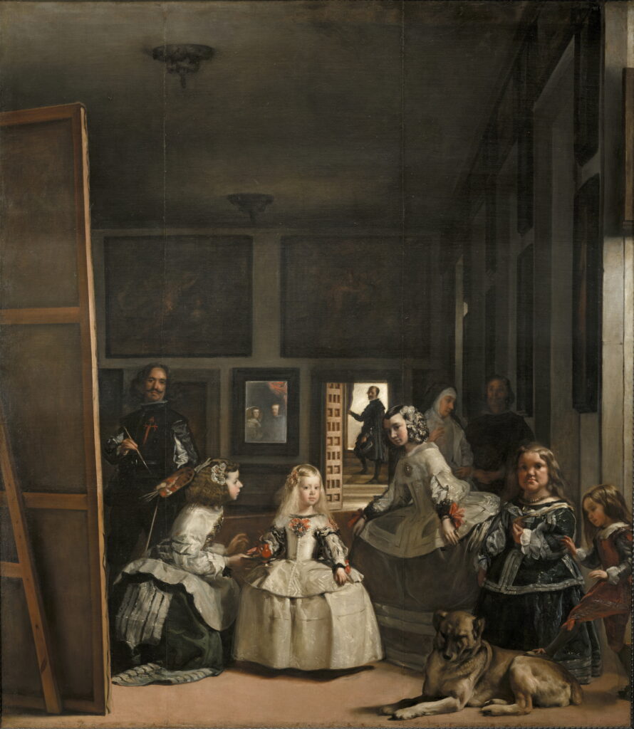 Las Meninas, óleo de Diego Velázquez (1656), Museo del Prado